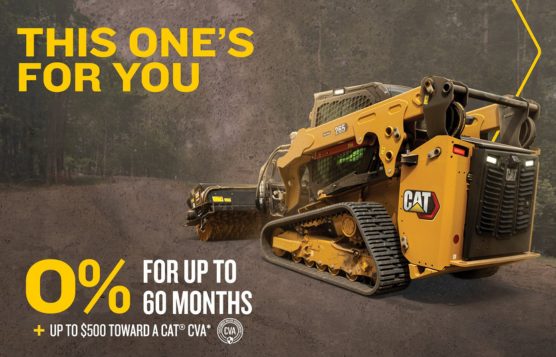 CAT Construction Equipment Finance Offers